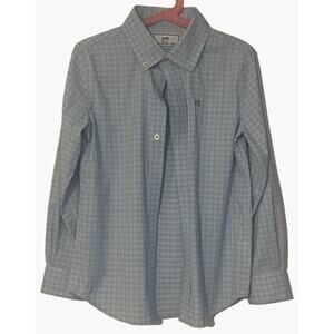 Southern Tide Intercoastal Dress Shirt Blue Boys Size Small 6-7 Excellent Like N